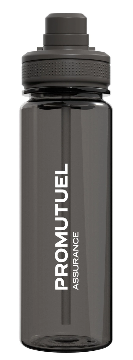 Bouteille d'eau 2 en 1